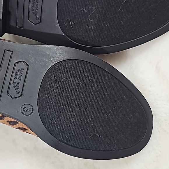 Rampage Girls Leopard Ankle Booties 3Y - Picture 3 of 7